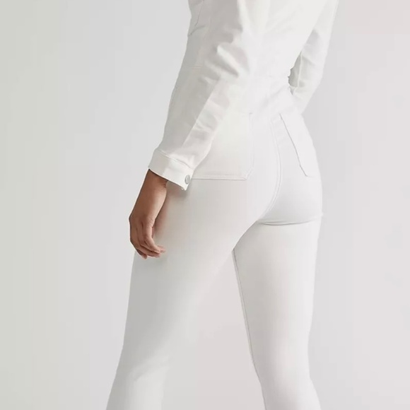 FREE PEOPLE Lennox white Zip-Up Jumpsuit - Picture 2 of 5